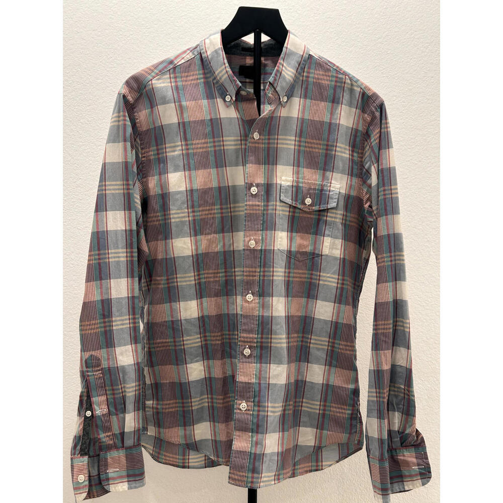 J.Crew Slim Fit Plaid Button-Down Shirt Medium
